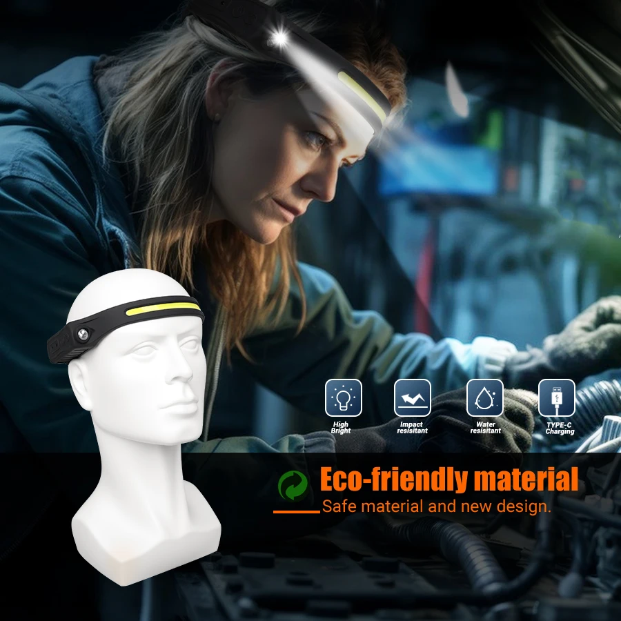 Rechargeable Headlight Motion  - Running Headlamp review and price