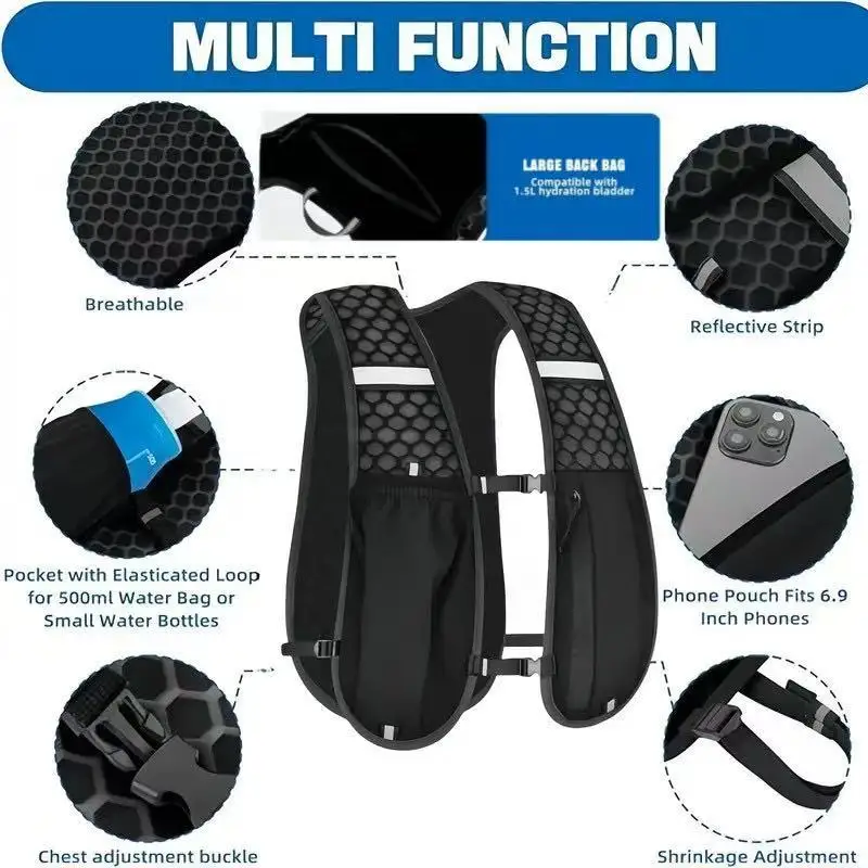 Unisex Water Resistant Breatha - Hydration Vest review and price