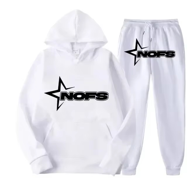 2026 Streetwear Men Hooded Swe - Joggers Pants review and price