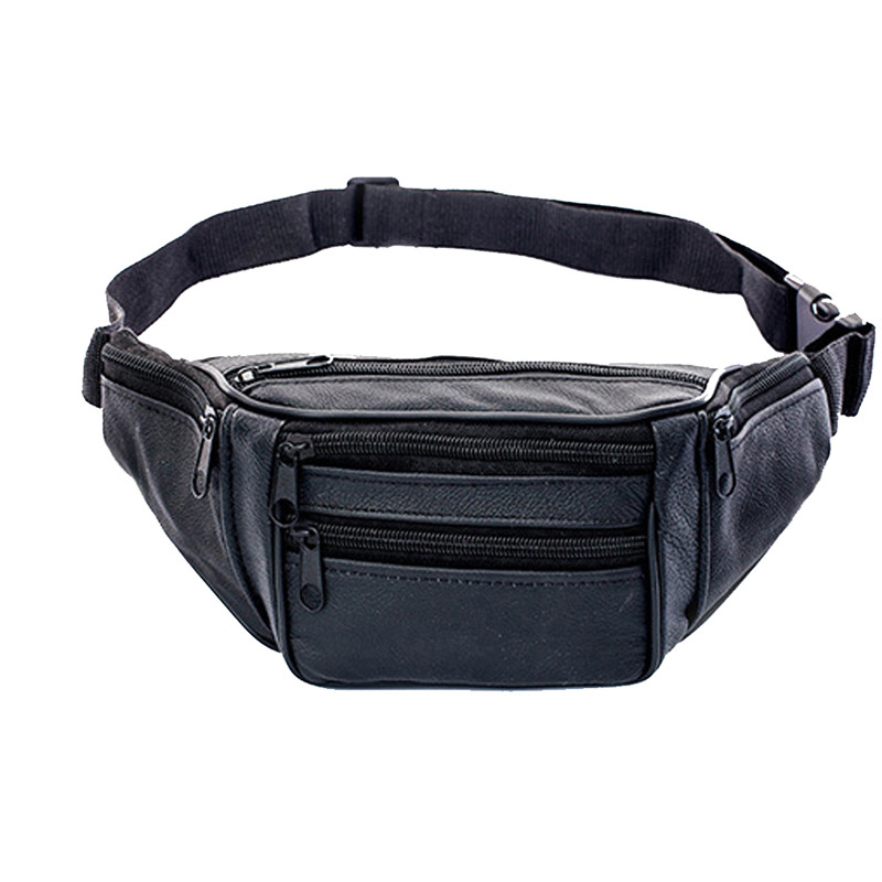 Leather Men Waist Chest Bag Th - Running Belt review and price